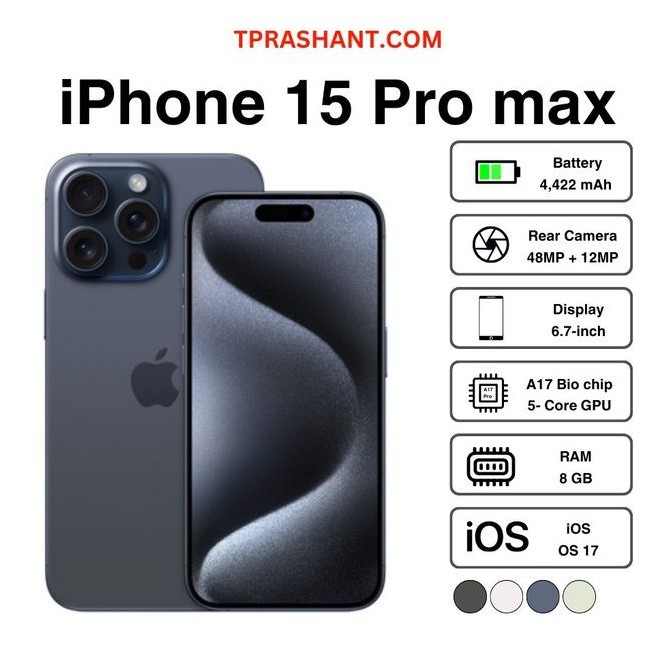 IPHONE 15 PRO MAX 1 TB 2