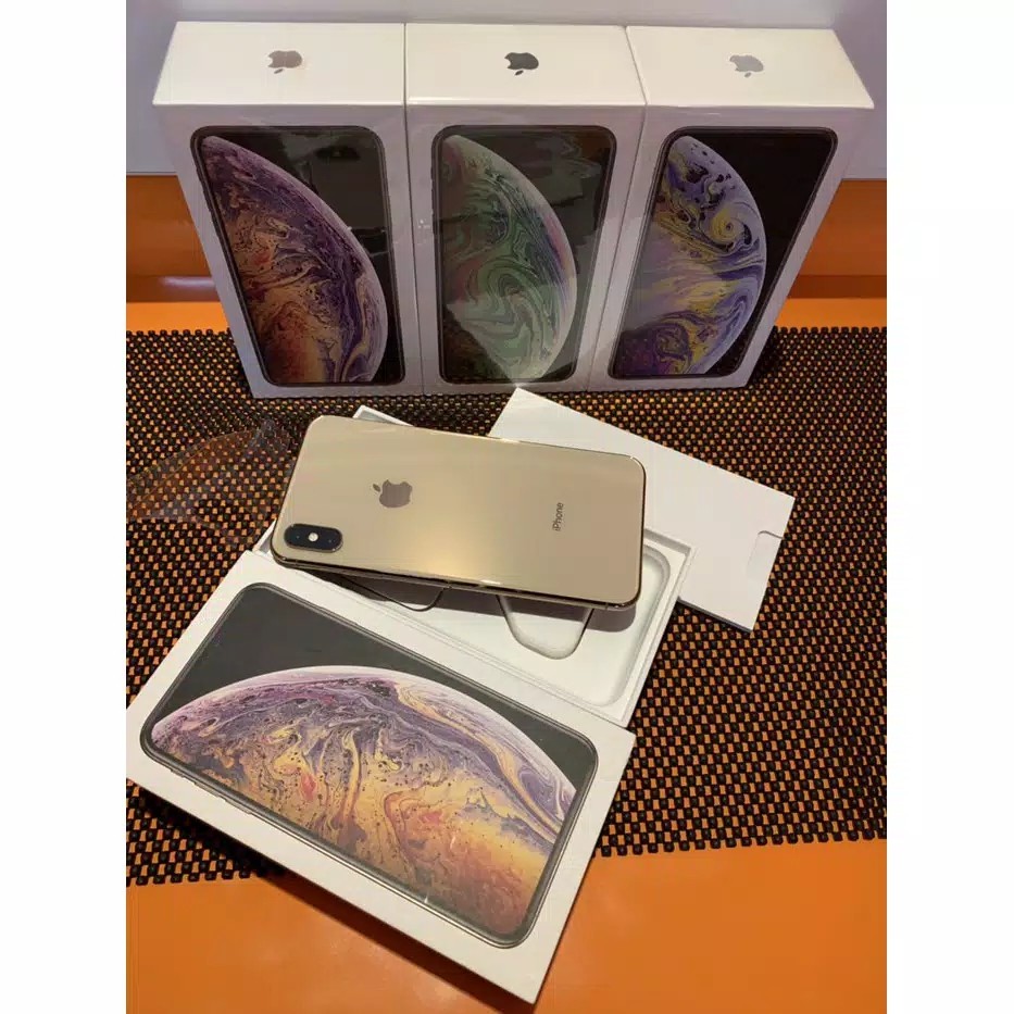 iPhone XS Max 64GB 256GB Second Fullset Original 3