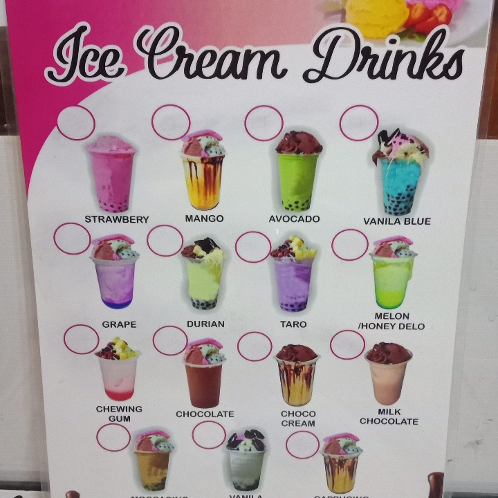 ice cream drinks