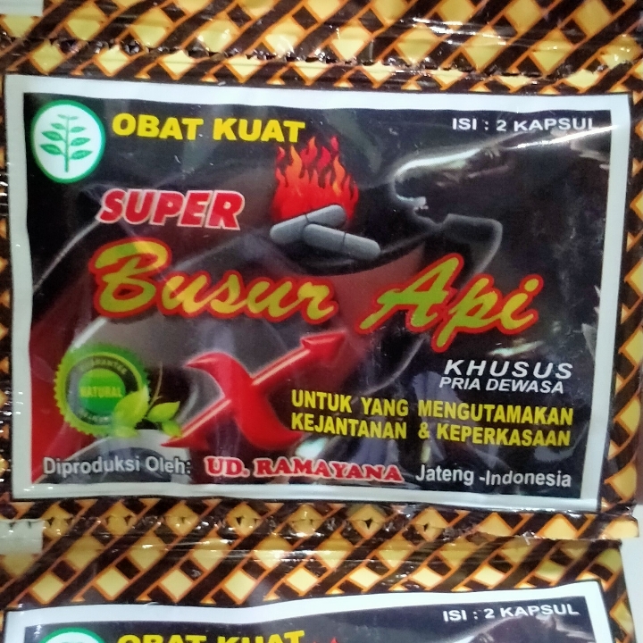 jamu busur api saset