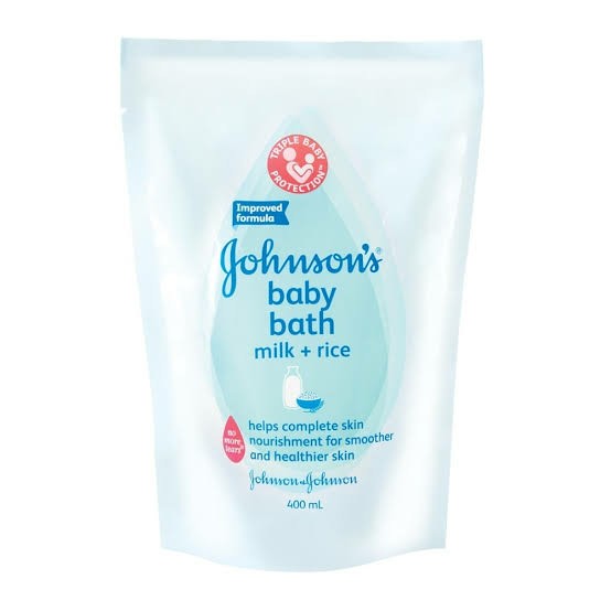 johnsons baby milk bath