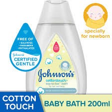johnsons cotton touch bath