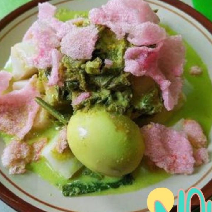 katupek gulai paku