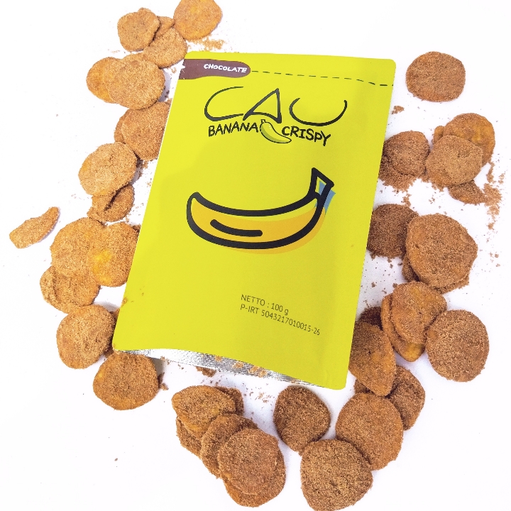 keripik Pisang Coklat CAU Banana Crispy  3