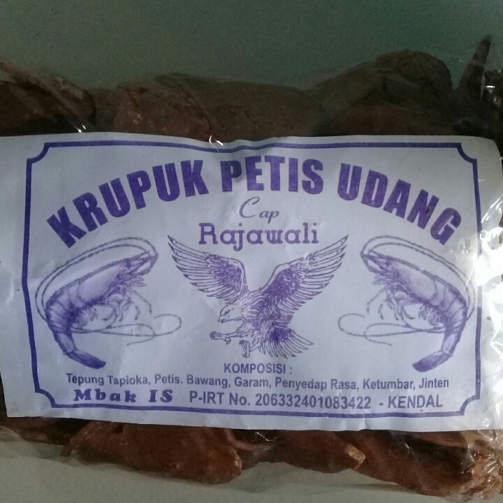 kerupuk petis udang