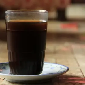 kopi hitam panas