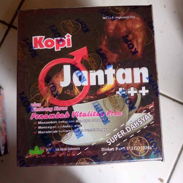 kopi jantan saset