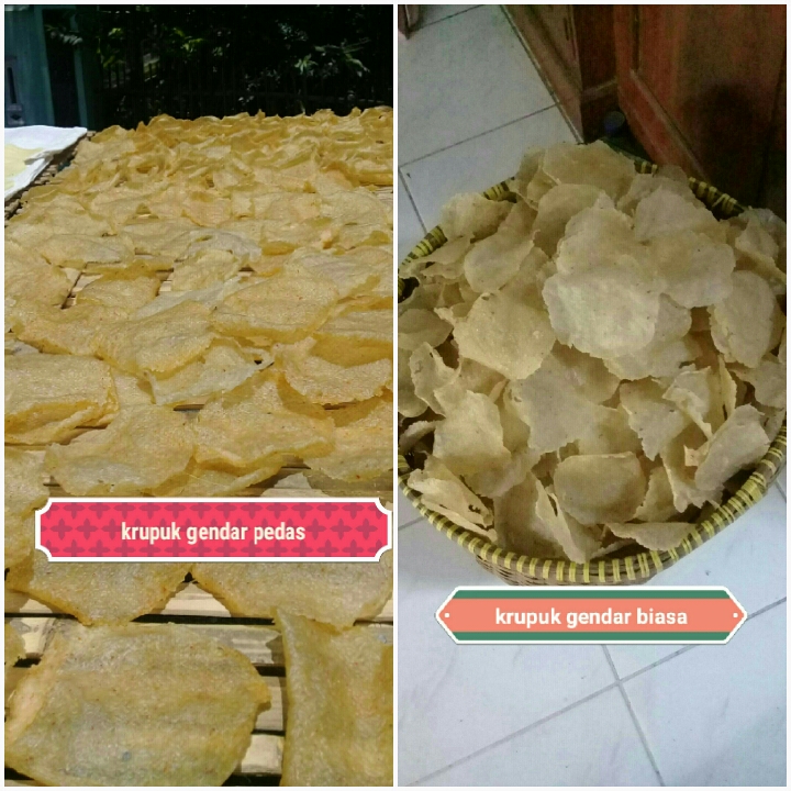 krupuk gendar 