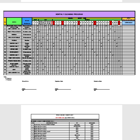 laporan harian mingguan bulanan 2