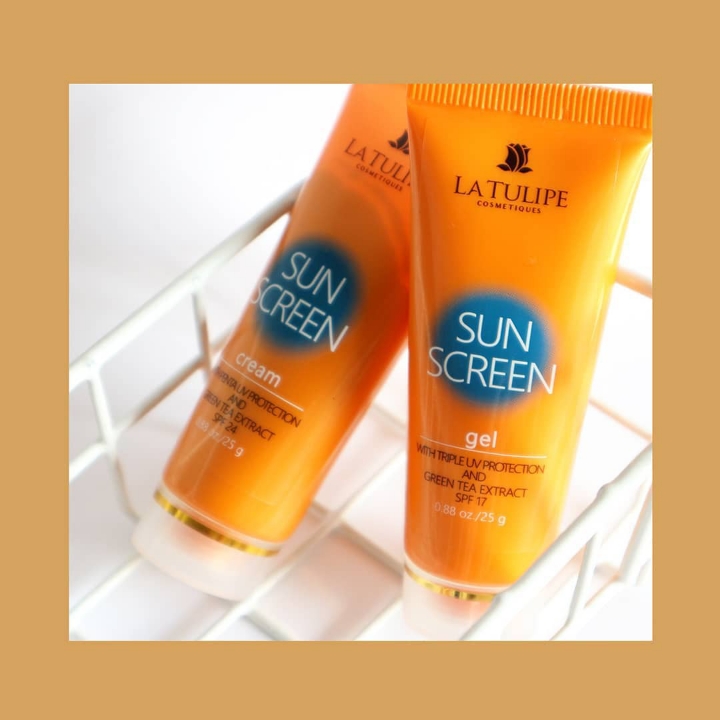 latulip sun screen SPF 24