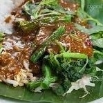 lotek telur dadar sambel asem