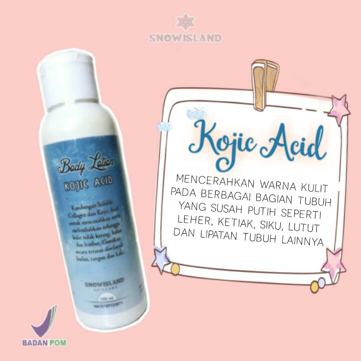 lotion kojic snow island