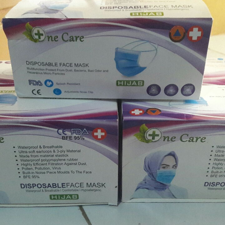 masker medis khusus hijab