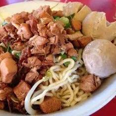 mie ayam kuah bakso biasa