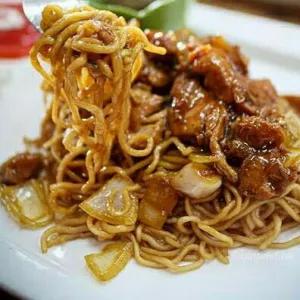 mie goreng chiken teriyaki