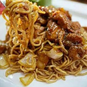 mie goreng chiken teriyaki es teh