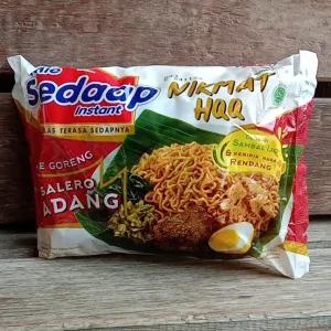 mie sedap goreng salero padang