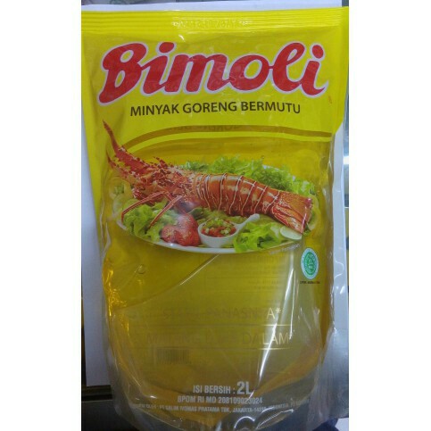 minyak goreng bimoli 2lt