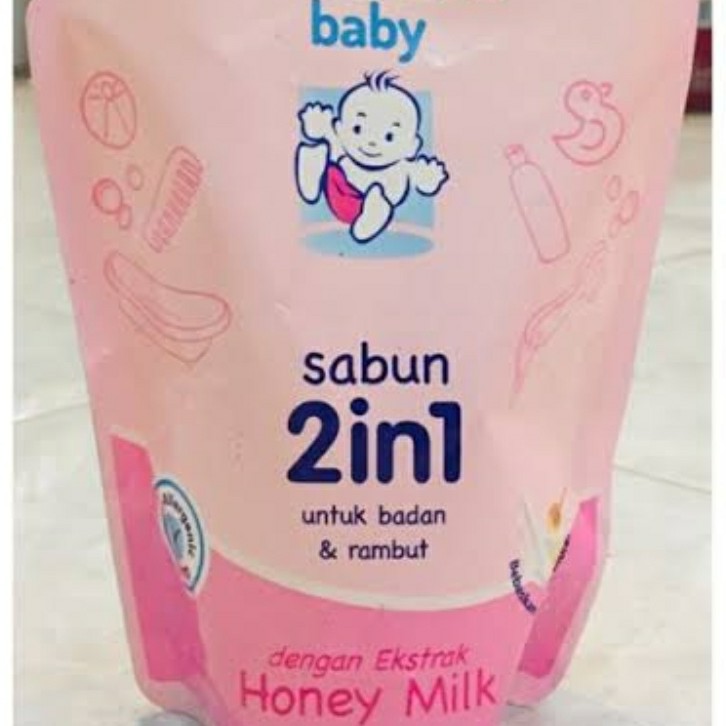 mitu sabun 2 in 1 Honey 400ml