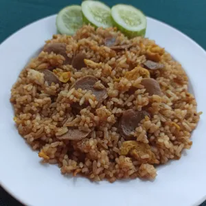 nasgor bakso