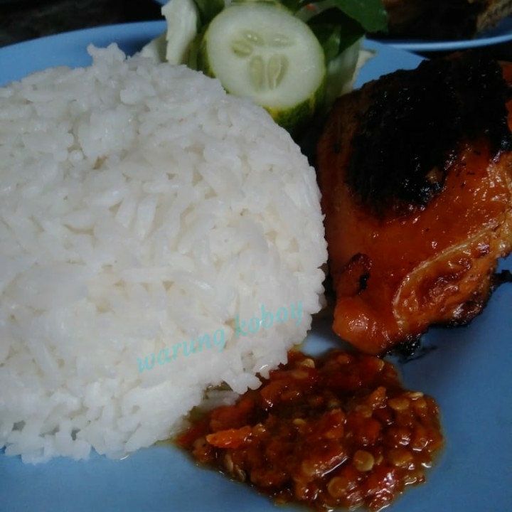 nasi ayam bakar