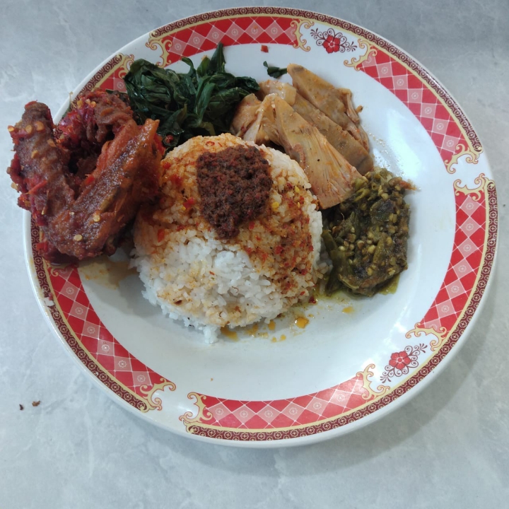 nasi ayam balado