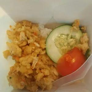 nasi ayam geprek