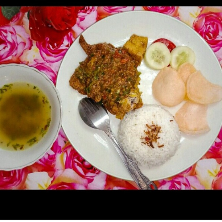 nasi ayam geprek