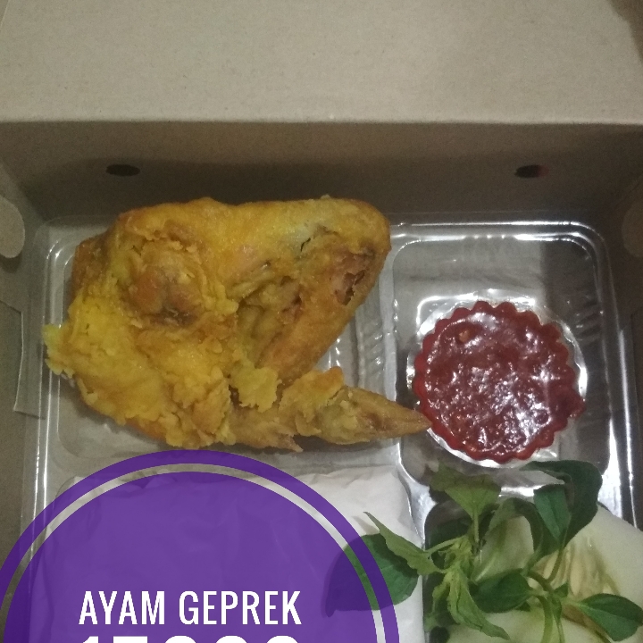 nasi ayam geprek B