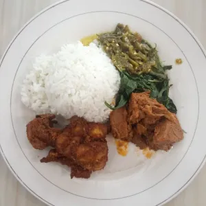 nasi ayam negri bakar