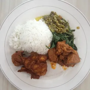 nasi ayam negri gulai