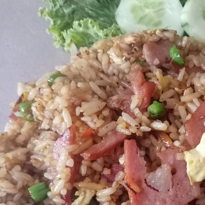 nasi goreng babi asap