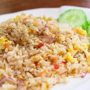 nasi goreng ikan asin