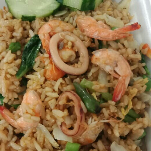 nasi goreng seafood