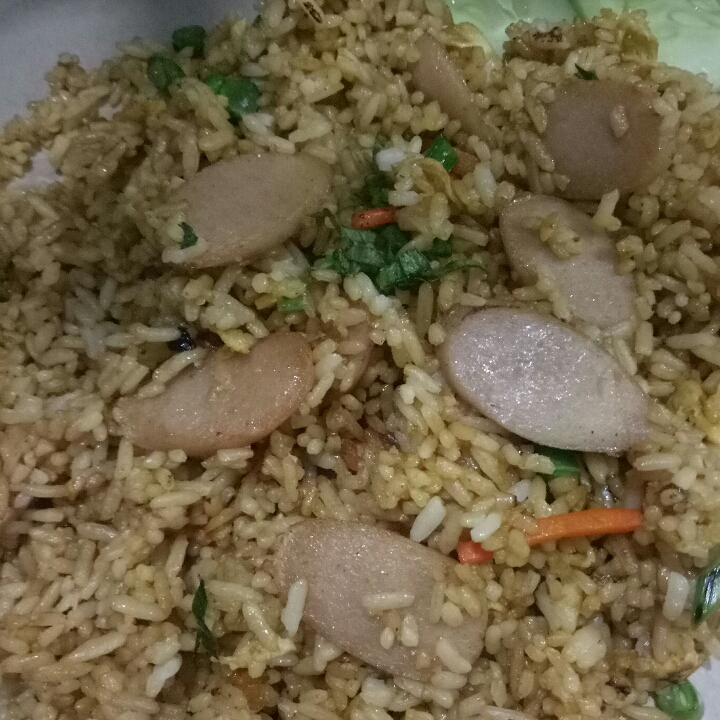 nasi goreng sosis