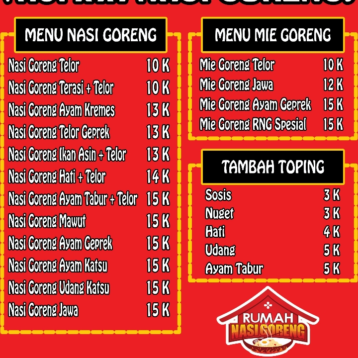 nasi goreng telur geprek 