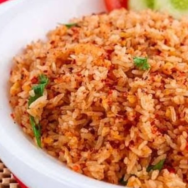 nasi goreng ayam goreng