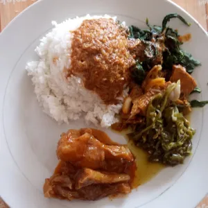 nasi kikil tunjang