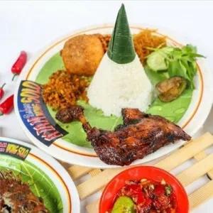 nasi kotak ayam bakar negri