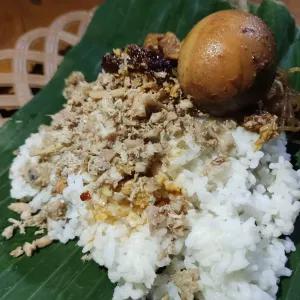 nasi megono telur