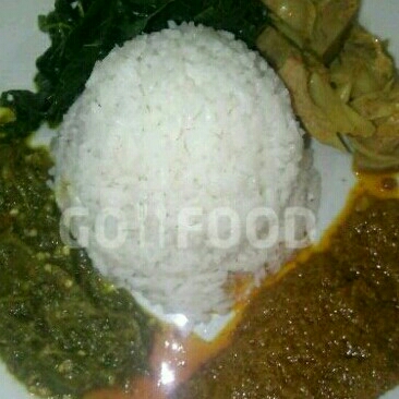 nasi rendang daging