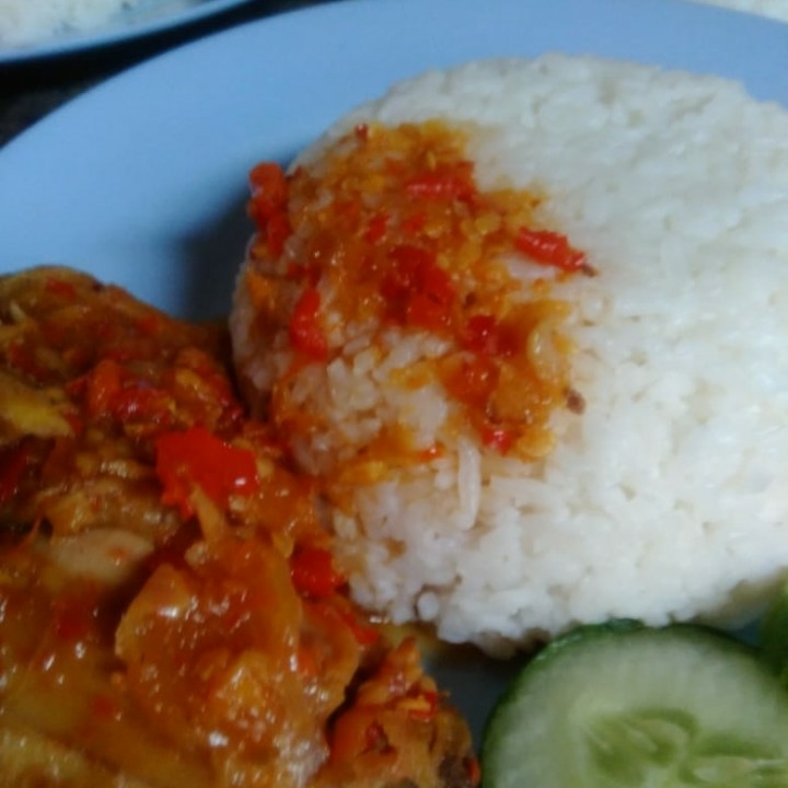 nasi rica rica ayam 