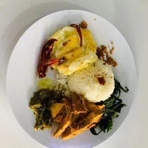 nasi telor mata sapi