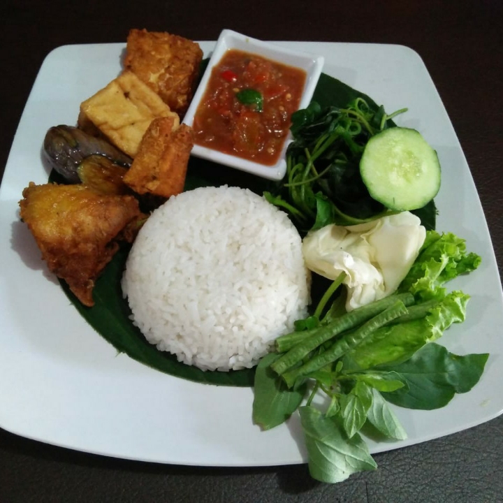 nasi tempong ala lhimas