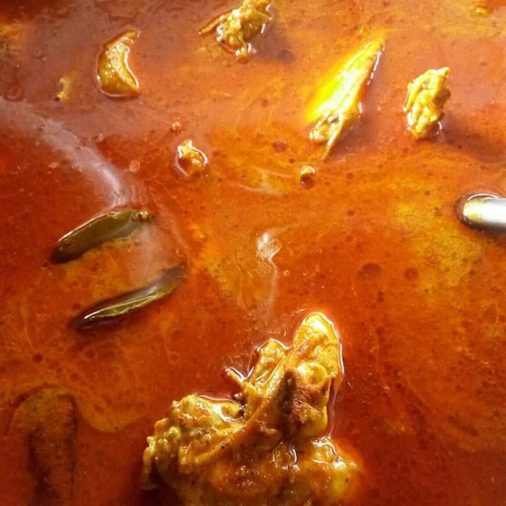 nasiramas ayam gulai