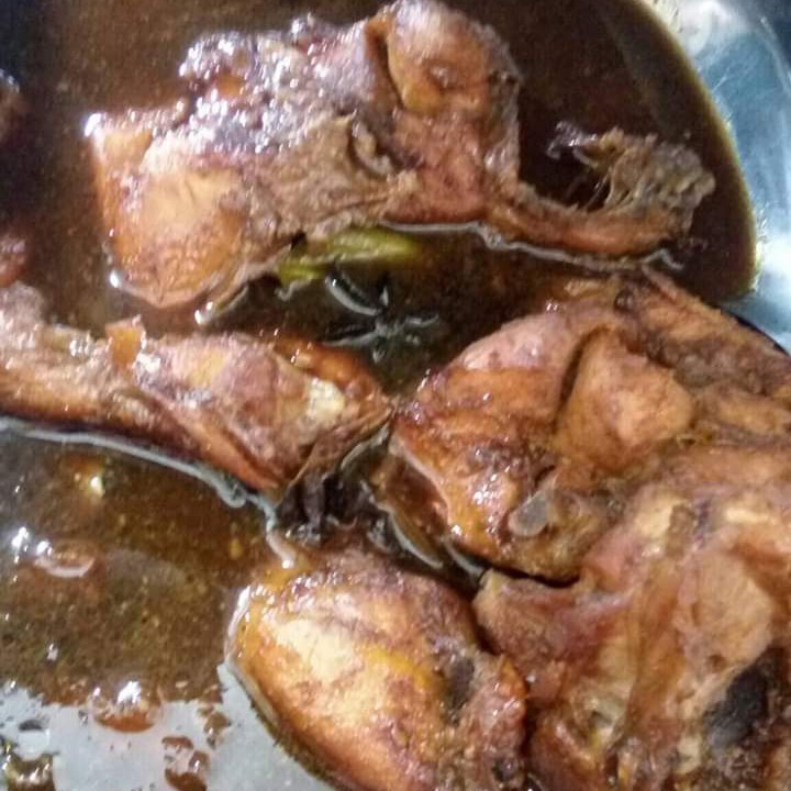 nasiramas ayam kecap