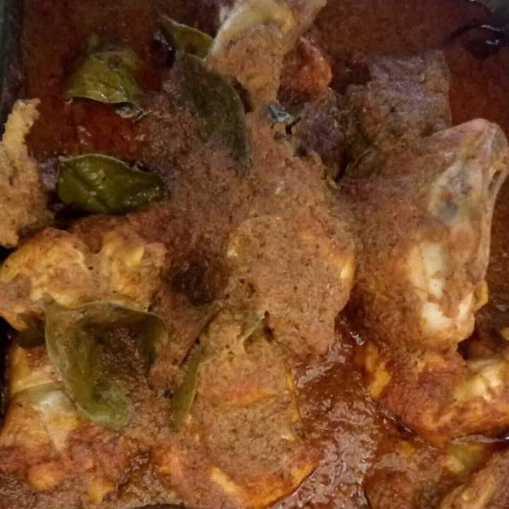 nasiramas ayam rendang