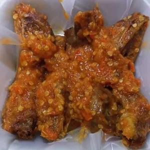 oseng Kepala ayam sambel mercob