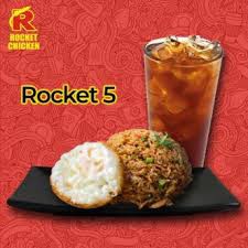 paket 6 Chicken Strip 3pcs + Nasi + es teh