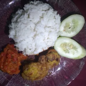 paket Komplit  Ayam Goreng Telur